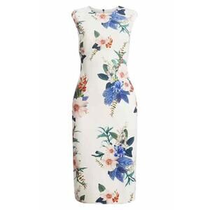 NEW, Ted Baker London Sharley Jamboree Cap Sleeve Dress size 4 US 10  #MD1109